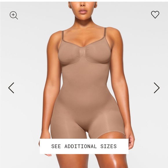 SKIMS SEAMLESS SCULPT MID THIGH BODYSUIT - Picture 1 of 14
